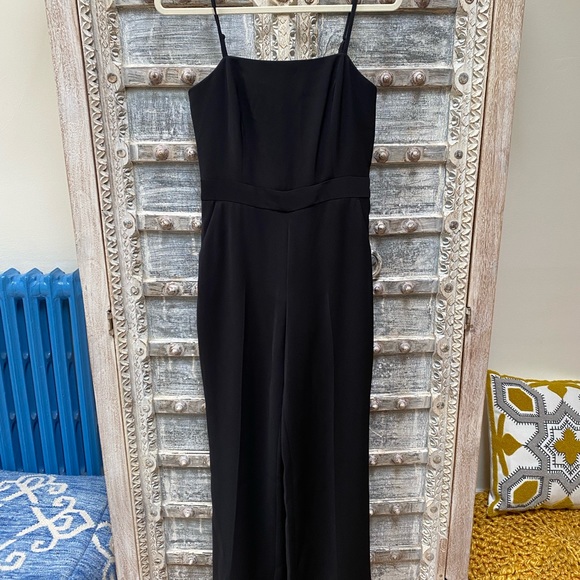 Banana Republic strappy flare leg jumpsuit - Picture 3 of 7